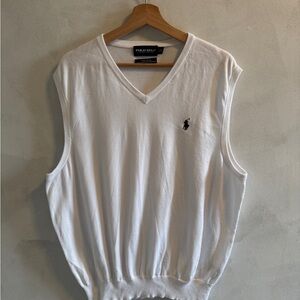 Ralph Lauren Polo Golf - White Sweater Vest
